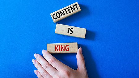 Hero Bild Blog Webinare Content Marketing und SEO